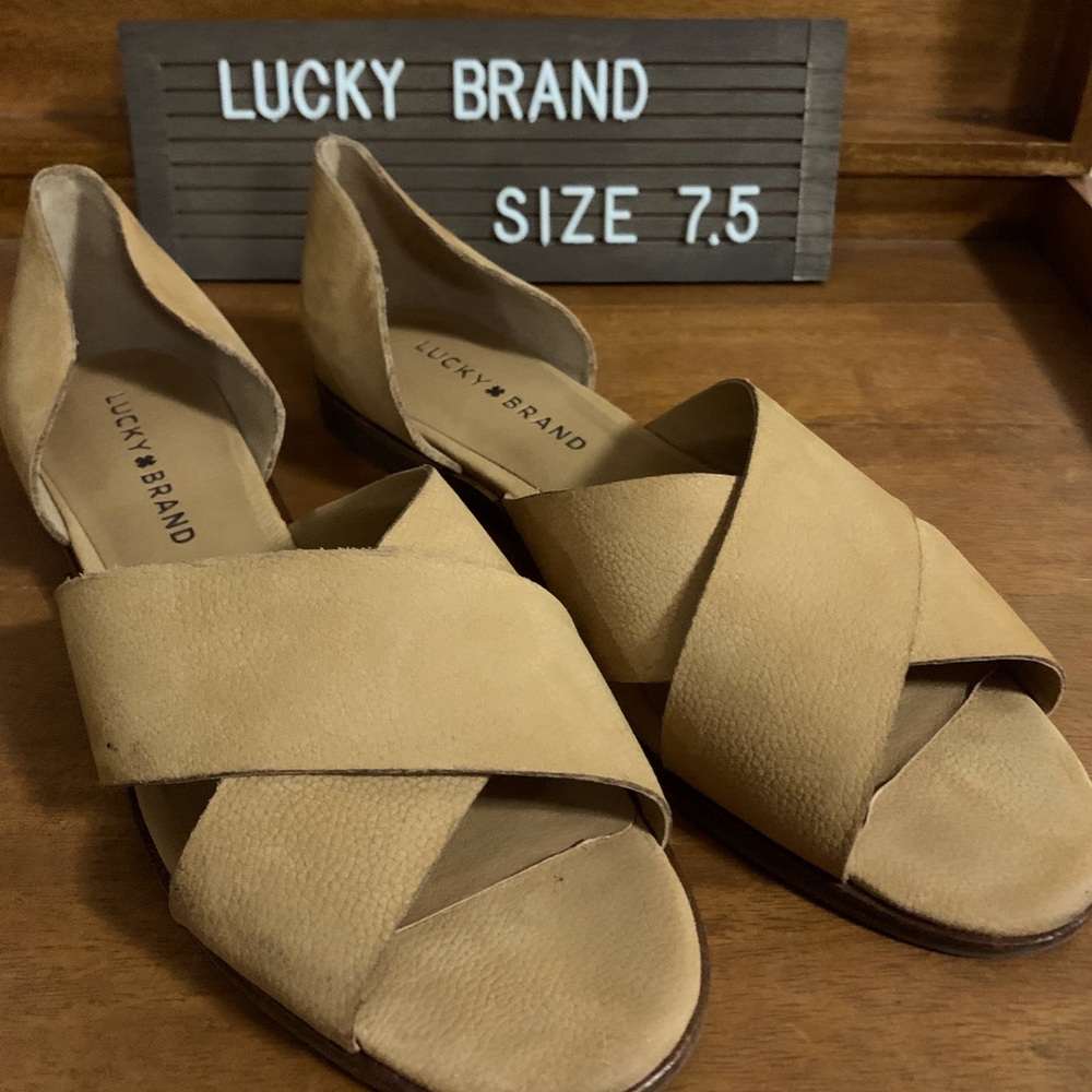 Lucky Brand Leather Sandal